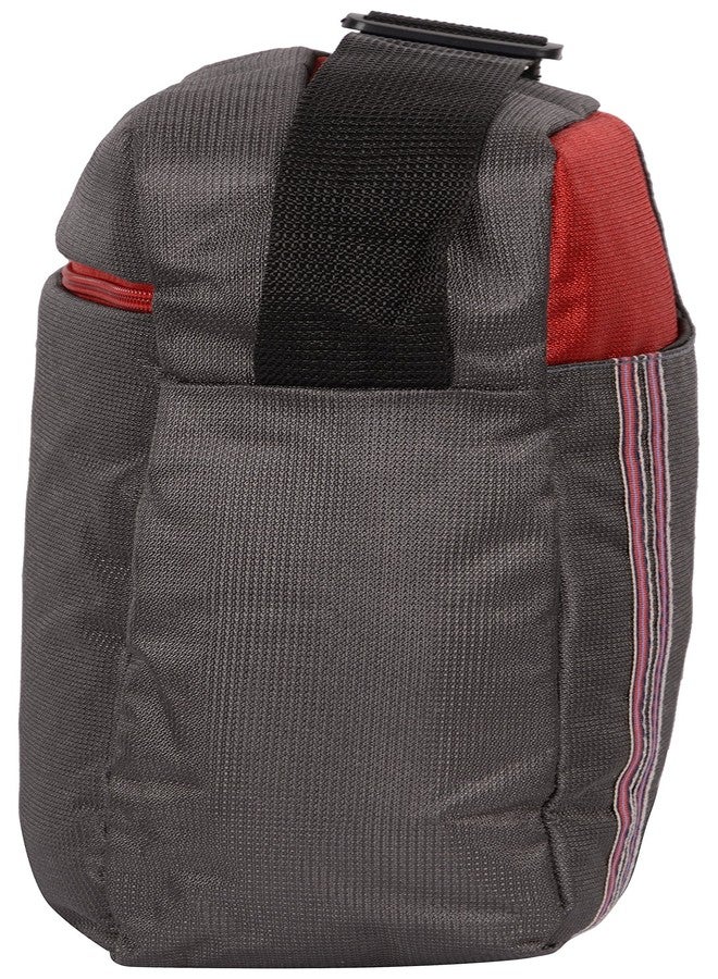 EXEL 53-230 G Multipurpose Polyester Sling/Courier Bag (23 x 8 x 29 cm; Grey) - Image 4